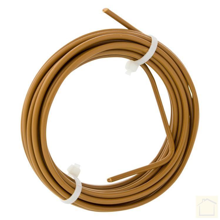 Installatiedraad 2.5 mm² 5 meter bruin