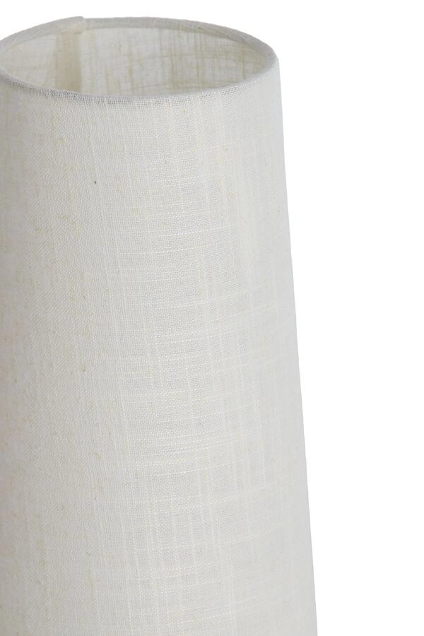 Table Lamp ?19X52,5 Cm Howie Wood Print Dark Brown+Cream