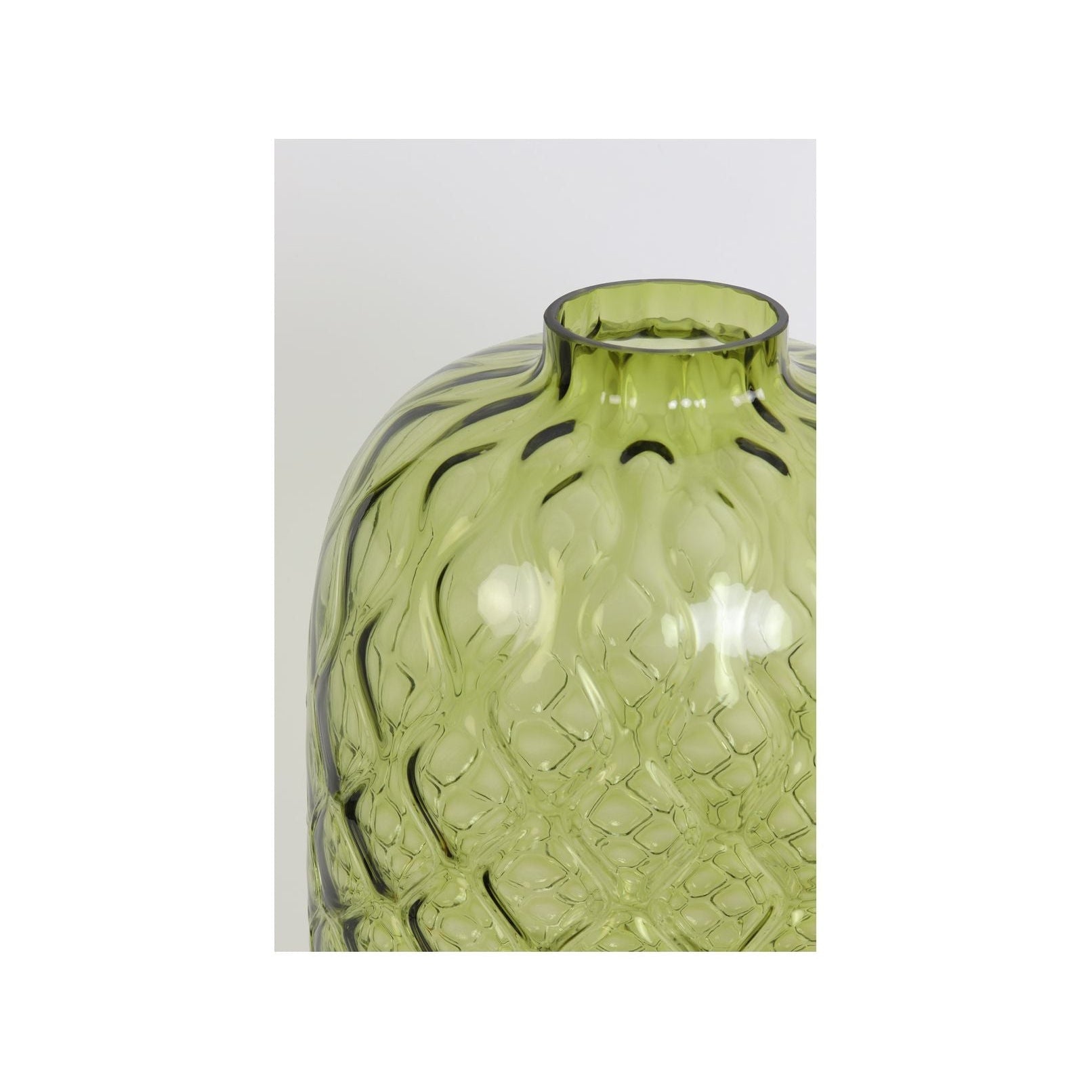 Light & Living vaas Carino groen