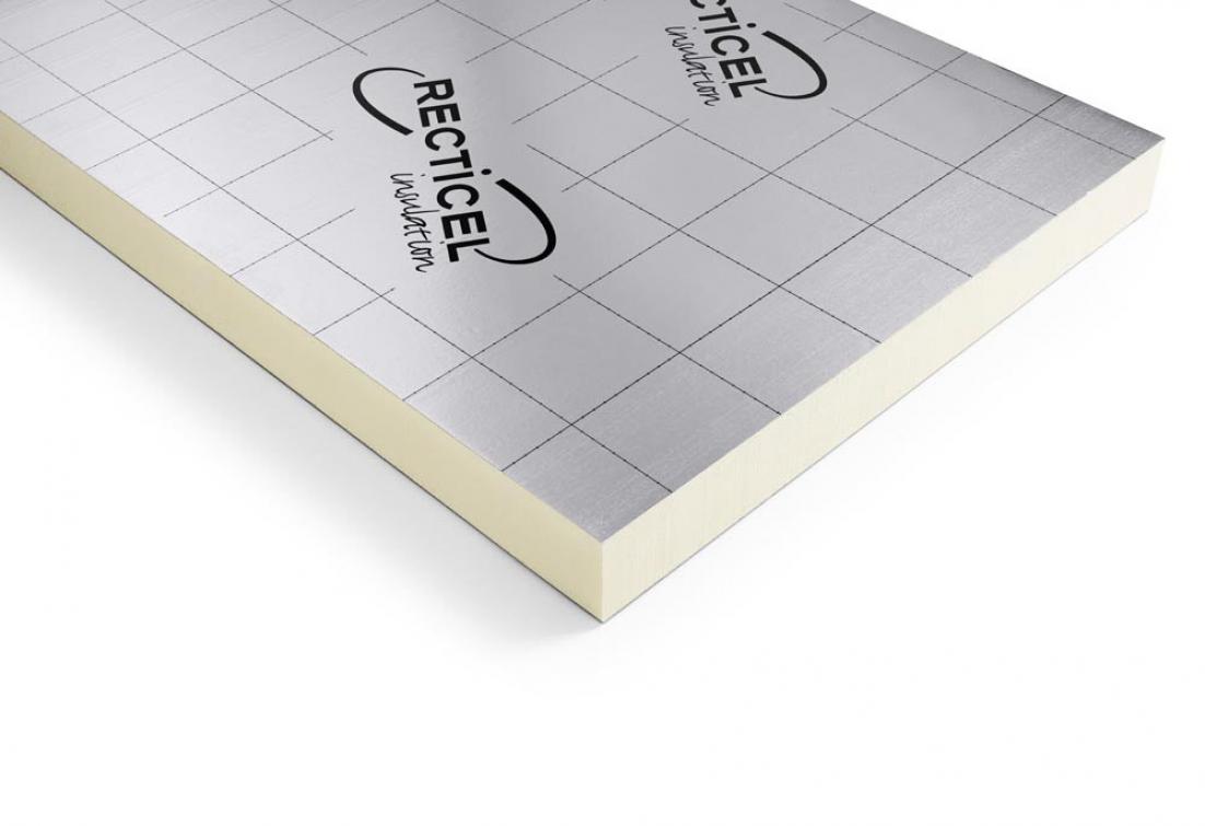 PIR Eurothane Silver 60 mm 60x120 cm Rd 2,7