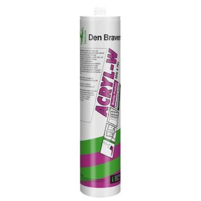 Zwaluw acrylaatkit Acryl-W zwart 310ml