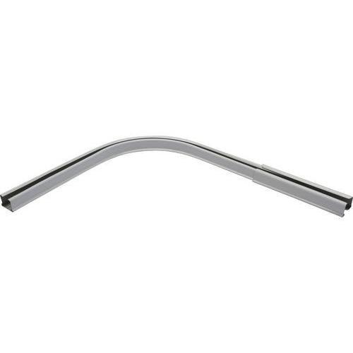 Intensions bocht 90° + verbinder PLUS rail wit 5pp