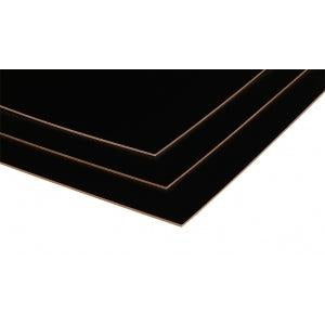 MDF lakboard zwart 244 x 122 3mm