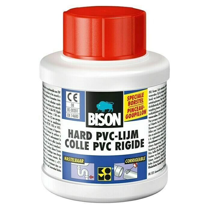 Bison hard pvc lijm 250 ml