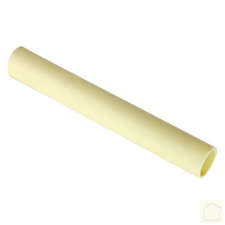 Installatiebuis slagvast Ø5/8 4 meter crème