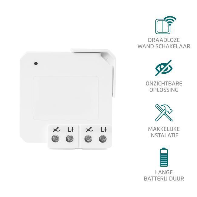 KlikAanKlikUit mini-inbouwzender voor bestaande schakeling AWMT-230