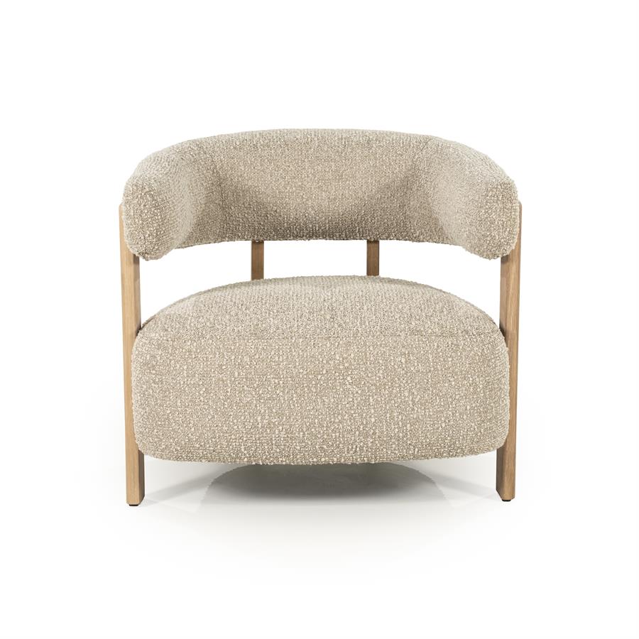 Eleonora fauteuil Lola - bruin Hush