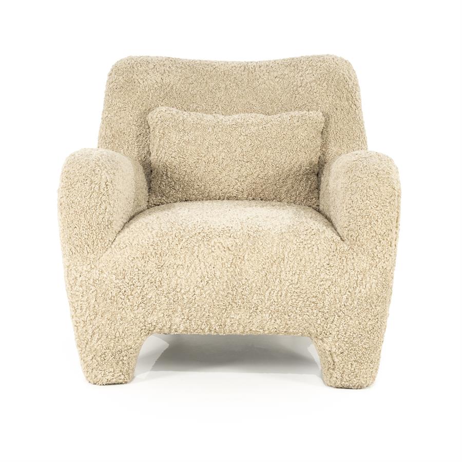 Eleonora fauteuil Shaun - taupe Sheep