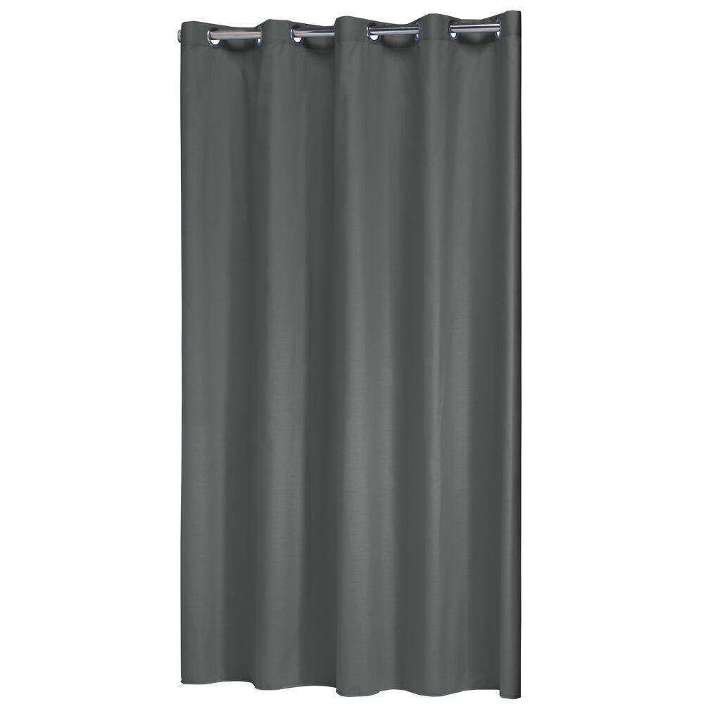 Sealskin Coloris douchegordijn polyester/katoen 180x200cm grijs