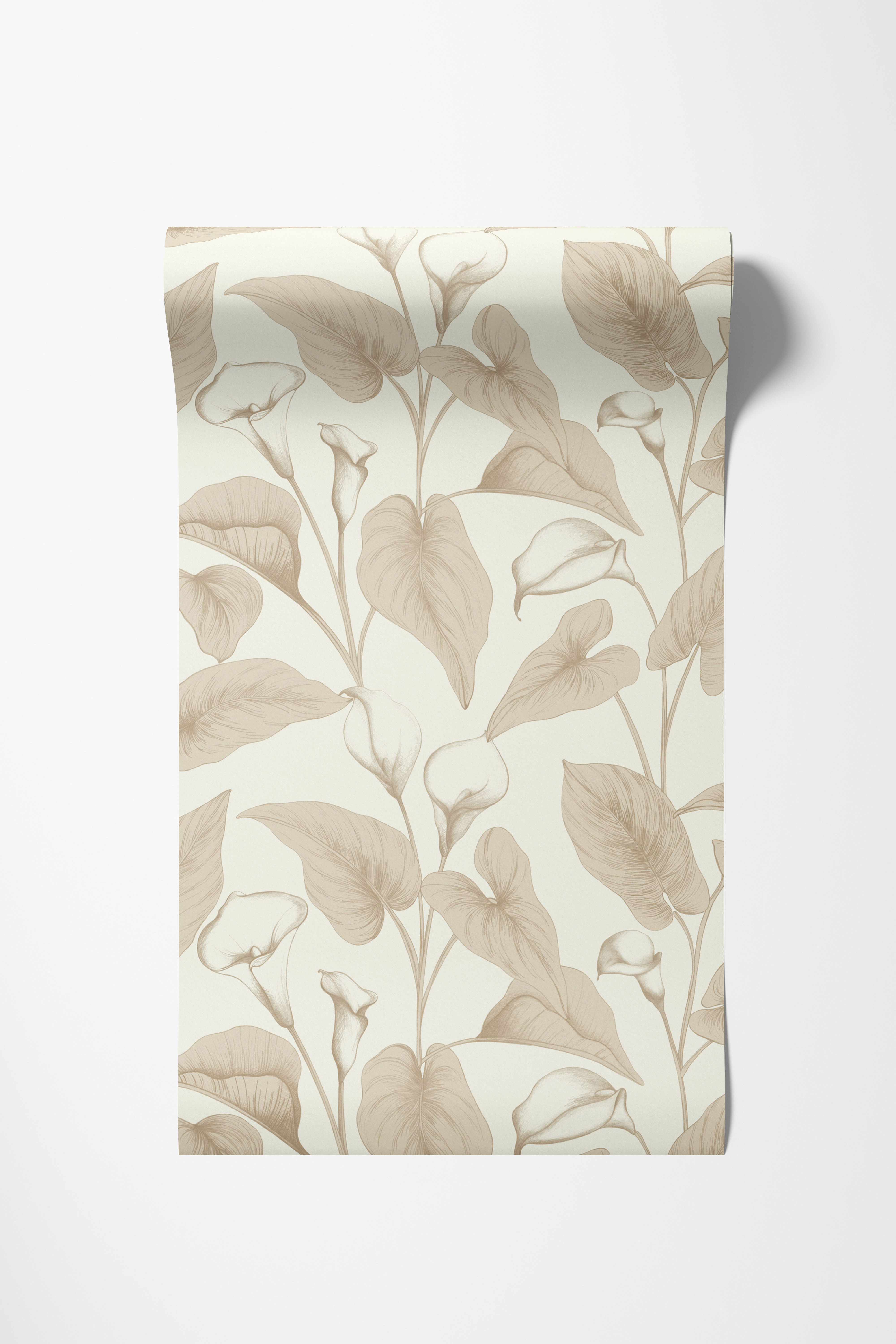 Dutch Wallcoverings Vliesbehang Inia Calla beige