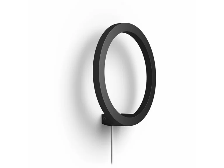 Philips Hue Sana wandlamp wit en gekleurd licht zwart