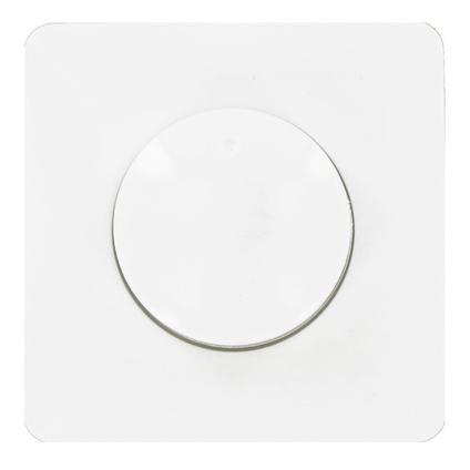 Peha dimmerknop + afdekplaat wit