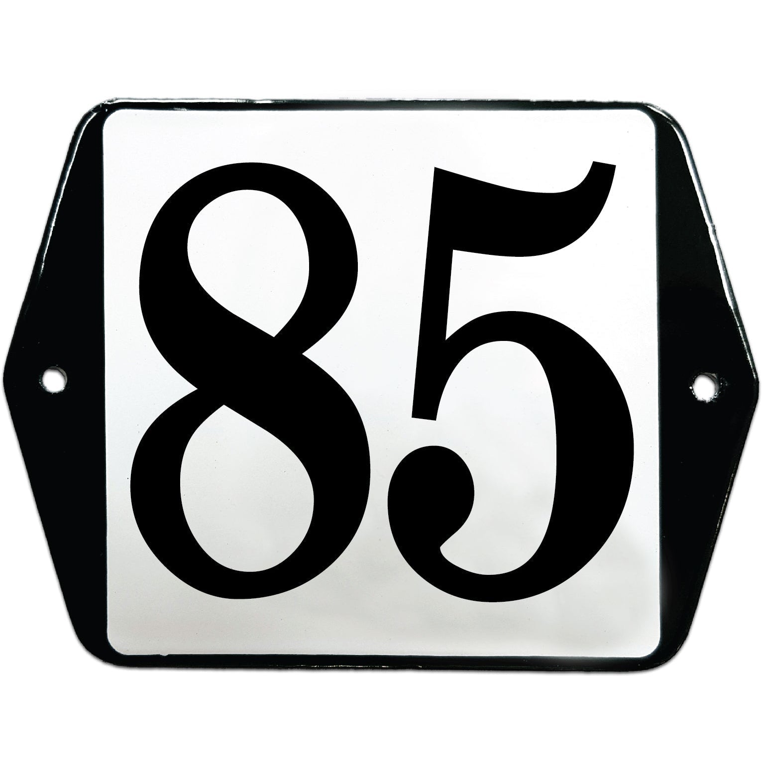 Emaille Huisnummer 10x10 - 85