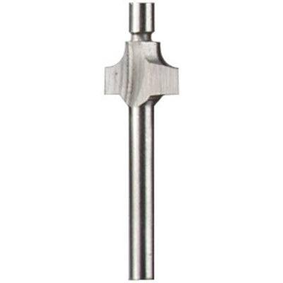 Dremel 612 Kwartrondfrees met leipen HSS 2,4 mm.