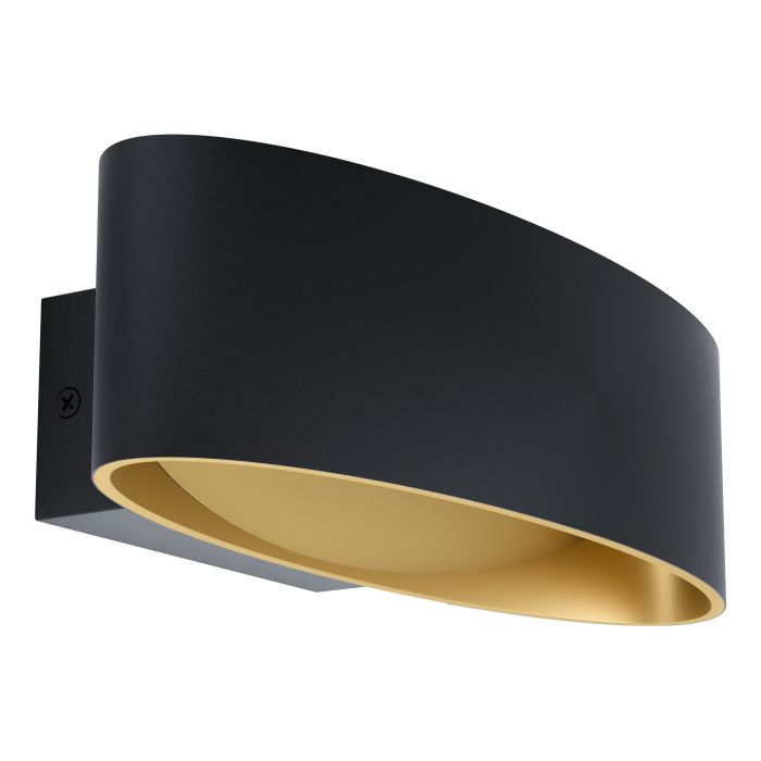 Eglo Maccacari wandlamp LED zwart/goud