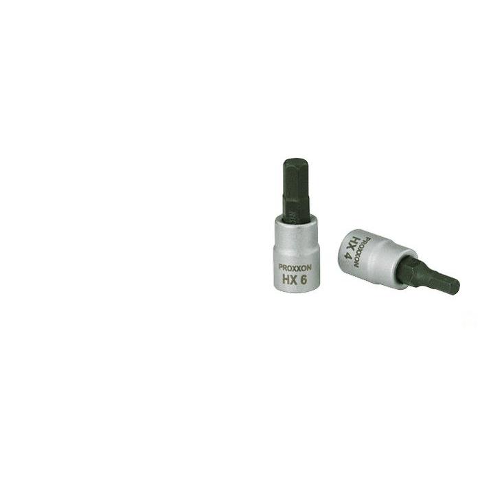 Proxxon inbusdopsleutel HX 4mm 1/4" (6,3mm) aansluiting