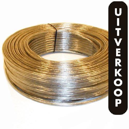 2 x 0.75mm² afgeplat snoer