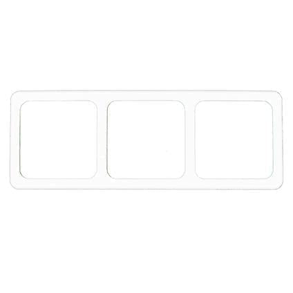 Peha Standaard afdekraam 3-voudig wit