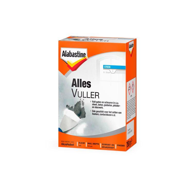 Alabastine allesvuller wit 750g