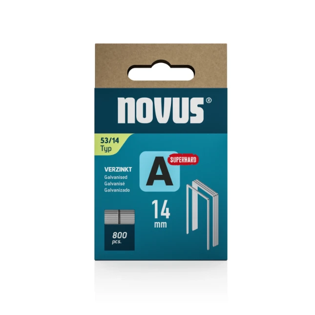 Novus dundraad nieten A 53/14mm SH (1000 stuks)