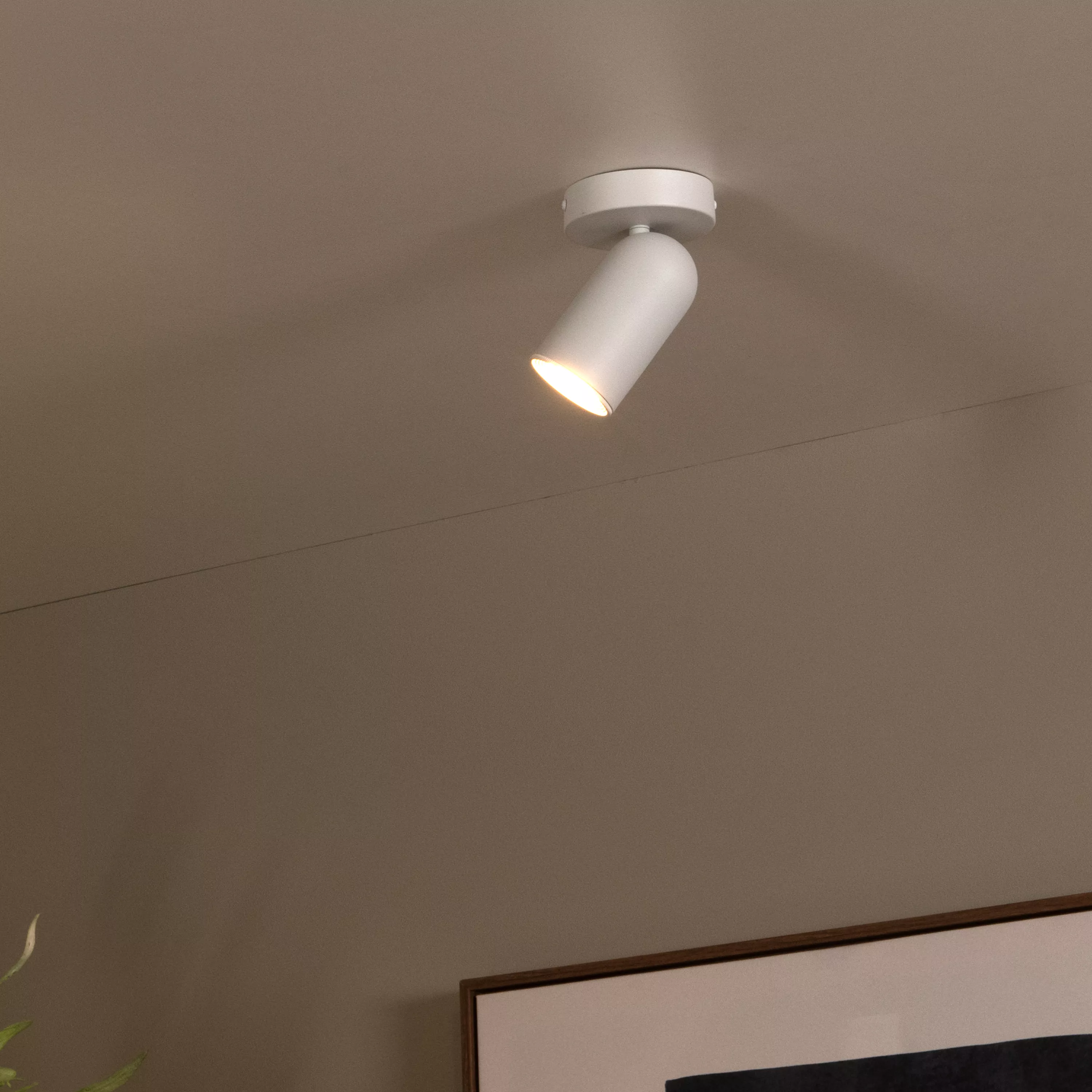 Lucide PUNCH - Plafondspot - 1xGU10 - Wit