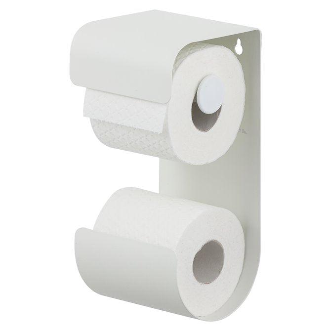 Sealskin Brix toiletrolhouder dubbel wit