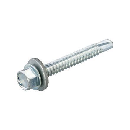 Dak & Gevel montageschroef VZ 6K SW-10 voor hout 6.5x50 (50)