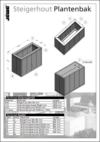 steigerhout plantenbak