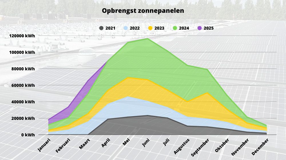 Opbrengst zonnepanelen Opbrengst zonnepanelen